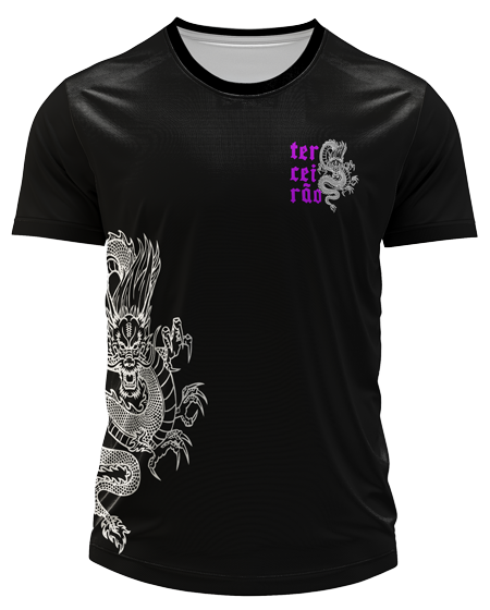 Arte Digital Camisa Terceirao Dragao
