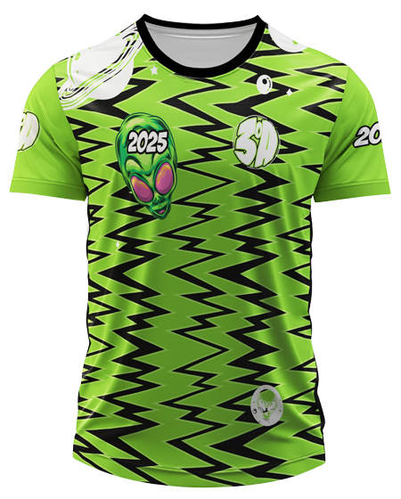 Arte Digital Camisa Terceirao Alien