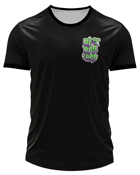 Arte Digital Camiseta Nono Ano Jacaré Irreverente