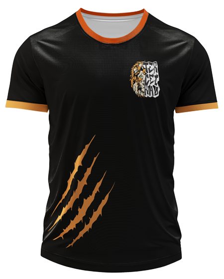 Arte Digital Camisa Terceirao Leao Selvagem