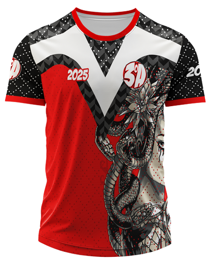 Arte Digital Camiseta Terceirão Medusa Grafite