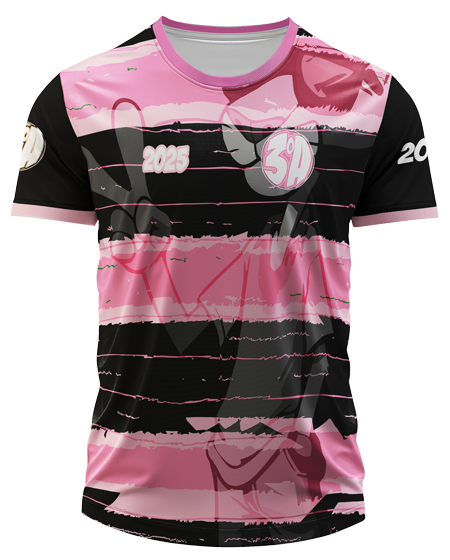 Arte Digital Camiseta Terceirão Pantera Cor de Rosa 2