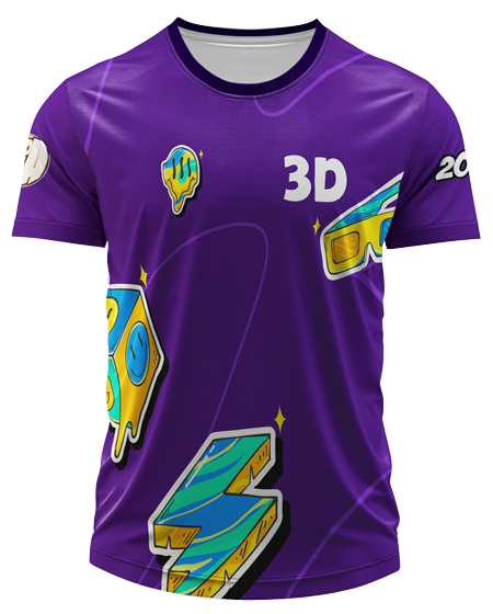 Arte Digital Camiseta Terceirão Espaço