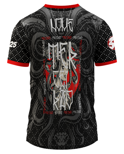 Arte Digital Camiseta Terceirão Medusa Grafite