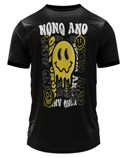 Arte Digital Camiseta Nono Ano Smile Face Divertido
