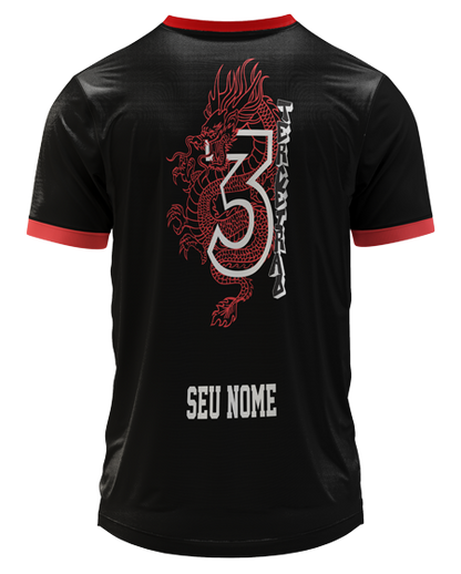 Arte Digital Camiseta Terceirão Sketch Dragão