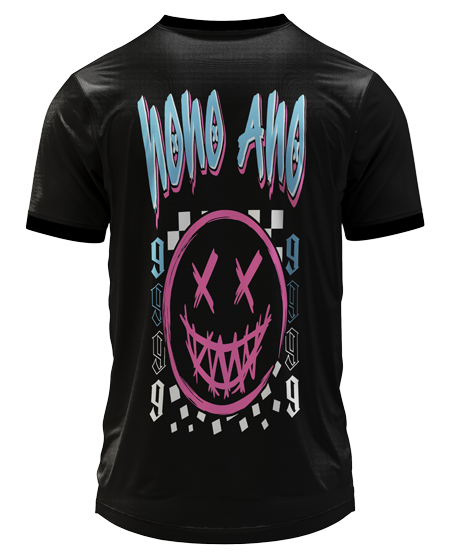 Arte Digital Camiseta Nono Ano Smile Face Explosivo