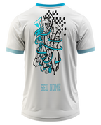 Arte Digital Camisa Terceirao Bandeira Quadriculada