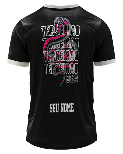 Arte Digital Camiseta Terceirão Cobra Tripla