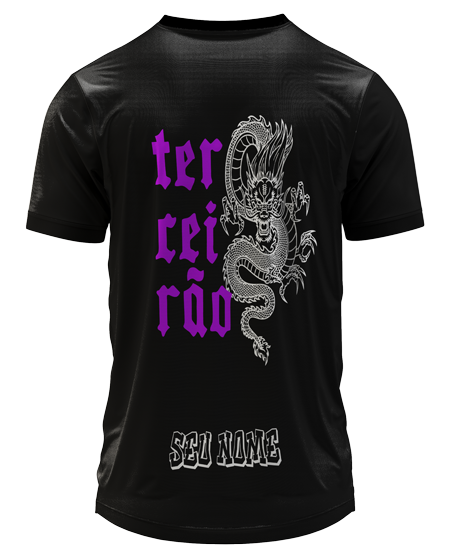 Arte Digital Camiseta Terceirão Dragão