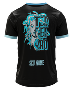 Arte Digital Camisa Terceirao Medusa Azul