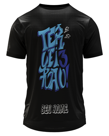 Arte Digital Camiseta Terceirão 3D