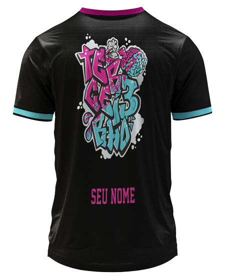 Arte Digital Camiseta Terceirão Cérebro