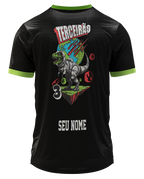 Arte Digital Camisa Terceirao T Rex Astronauta