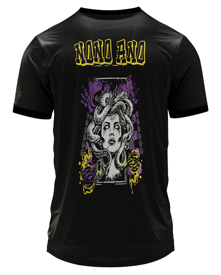 Arte Digital Camiseta Nono Ano Medusa Urbana