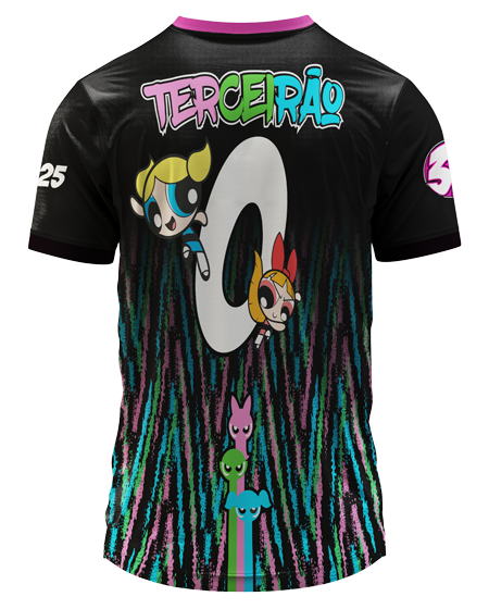 Arte Digital Camisa Terceirao Meninas Super Poderosas