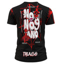 Camisa vetor nono ano homem aranha e hello kity