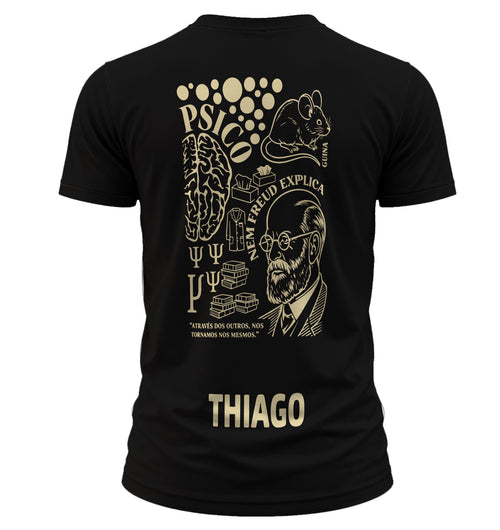 arte digital estampa camiseta formando psicologia 2026