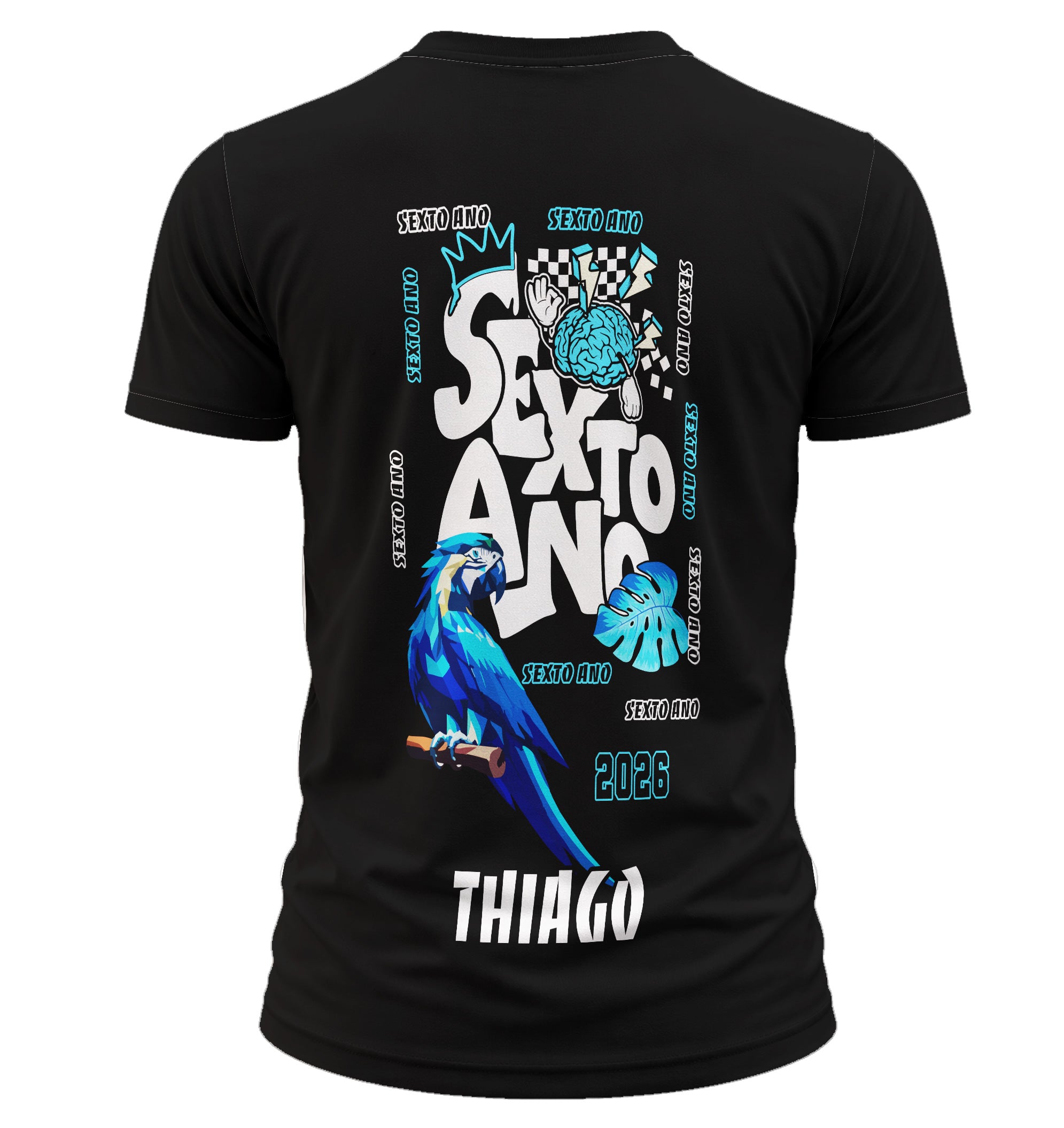 Arte Camisa Sexto Ano 2026 Arara Style