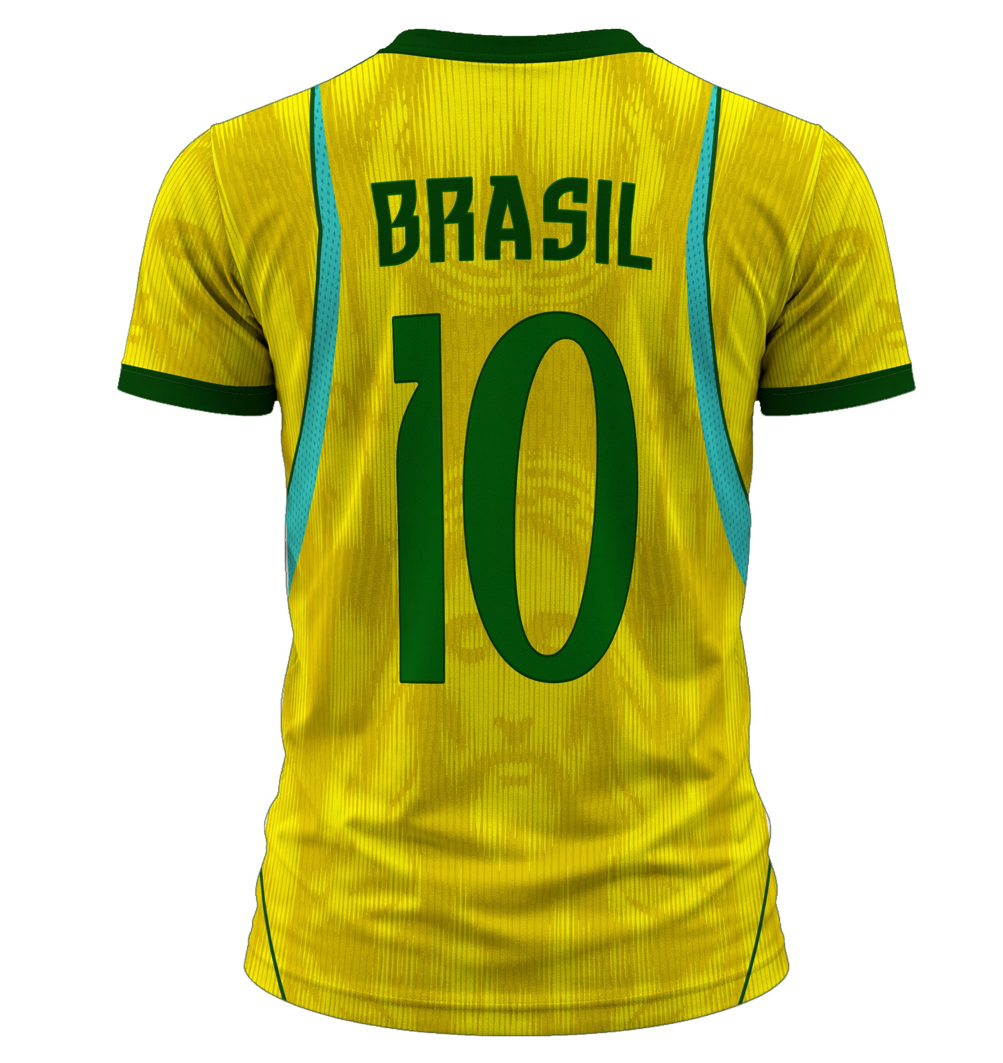 Arte Digital Camisa Seleção Brasileira Jesus 2026.2027 Amarela