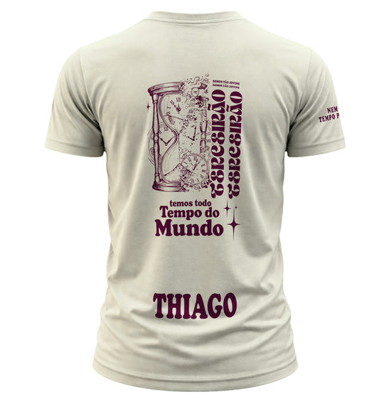 Arte Digital Estampa Tempo perdido Terceirao