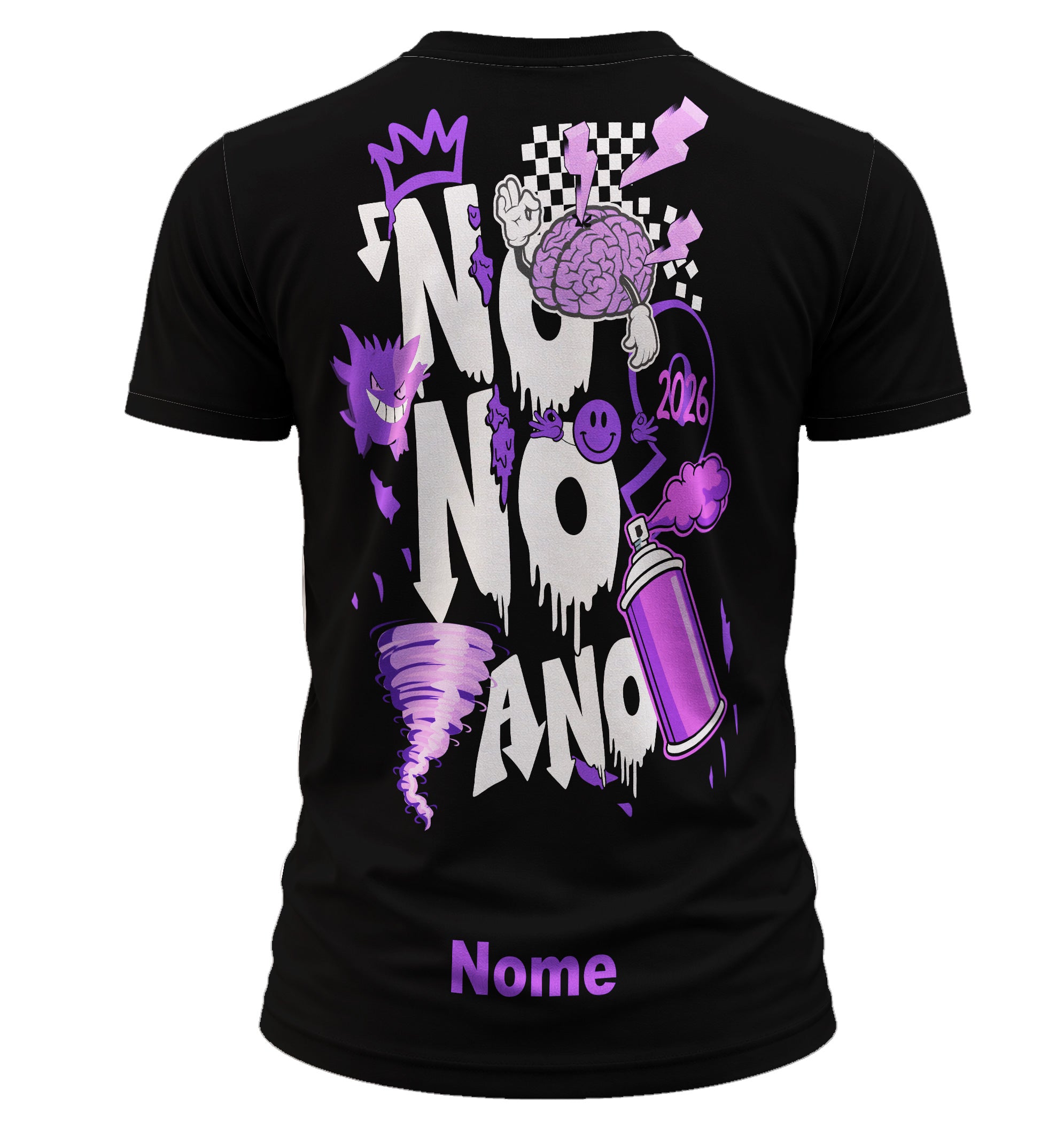 arte digital vetor estampa camisa nono ano pop arte grafite