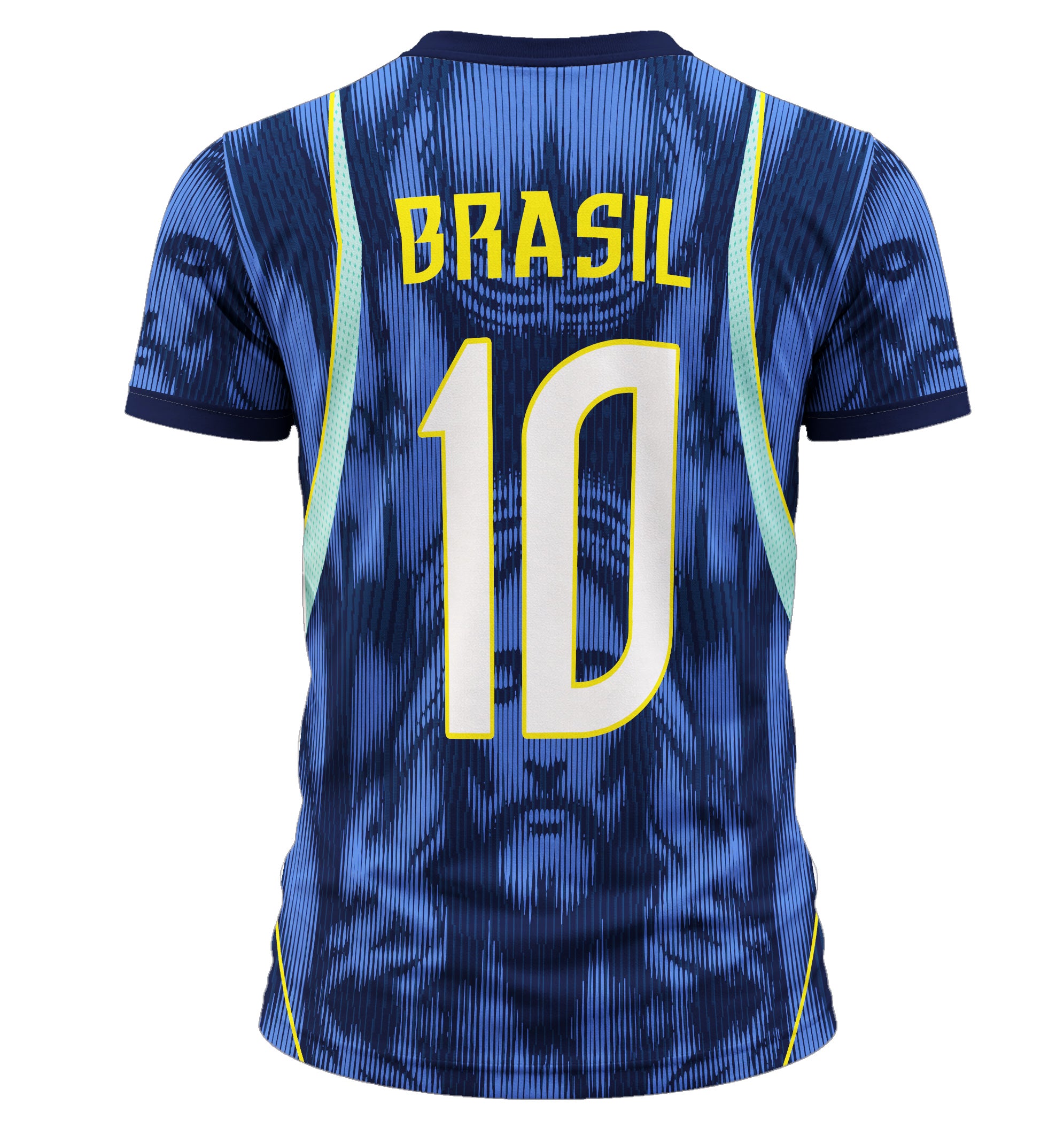 Arte Digital Camisa Seleção Brasileira Jesus 2026.2027 Azul