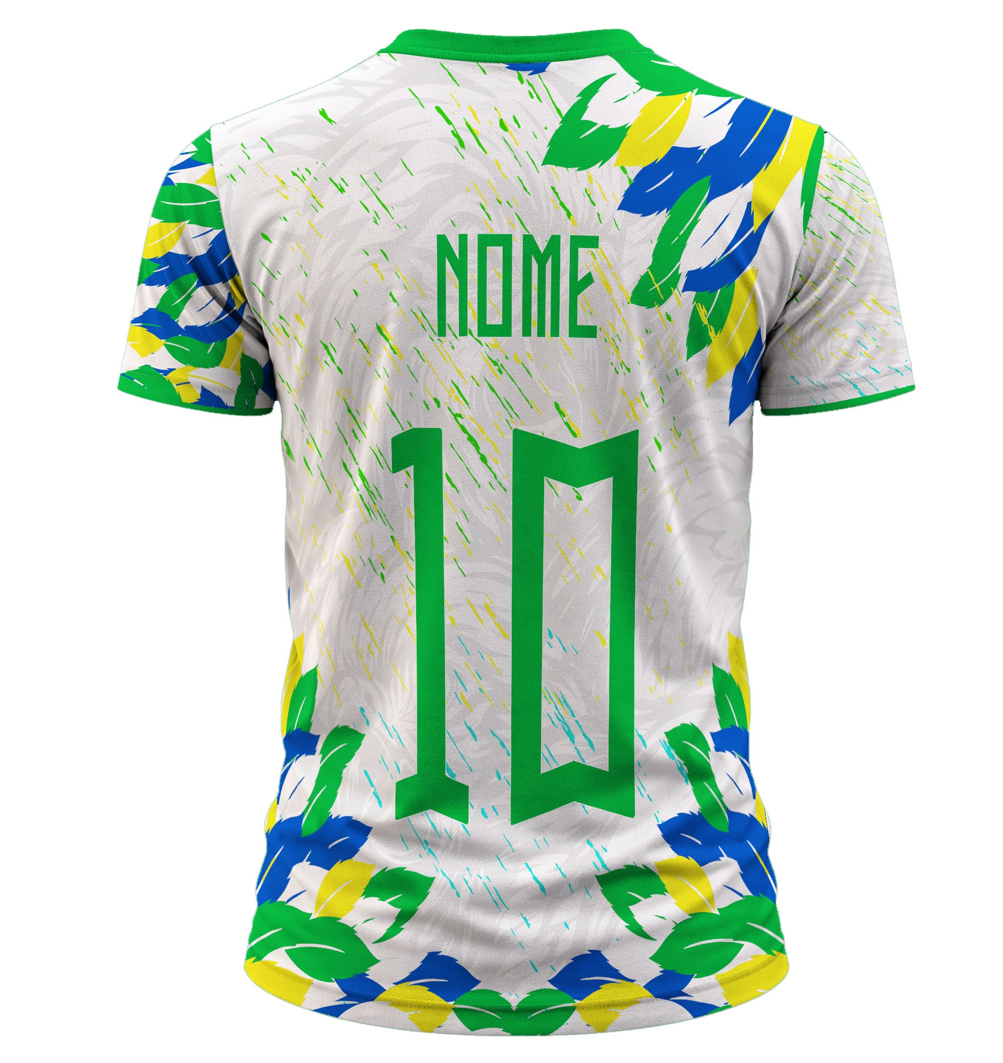 mockup 3d  costas arte digital vetor camisa arara 