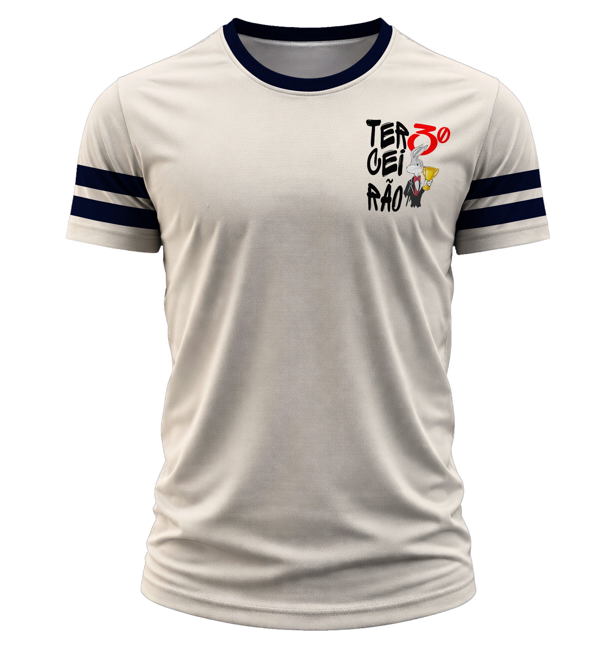 Arte vetor estampa camisa terceirão pernalonga