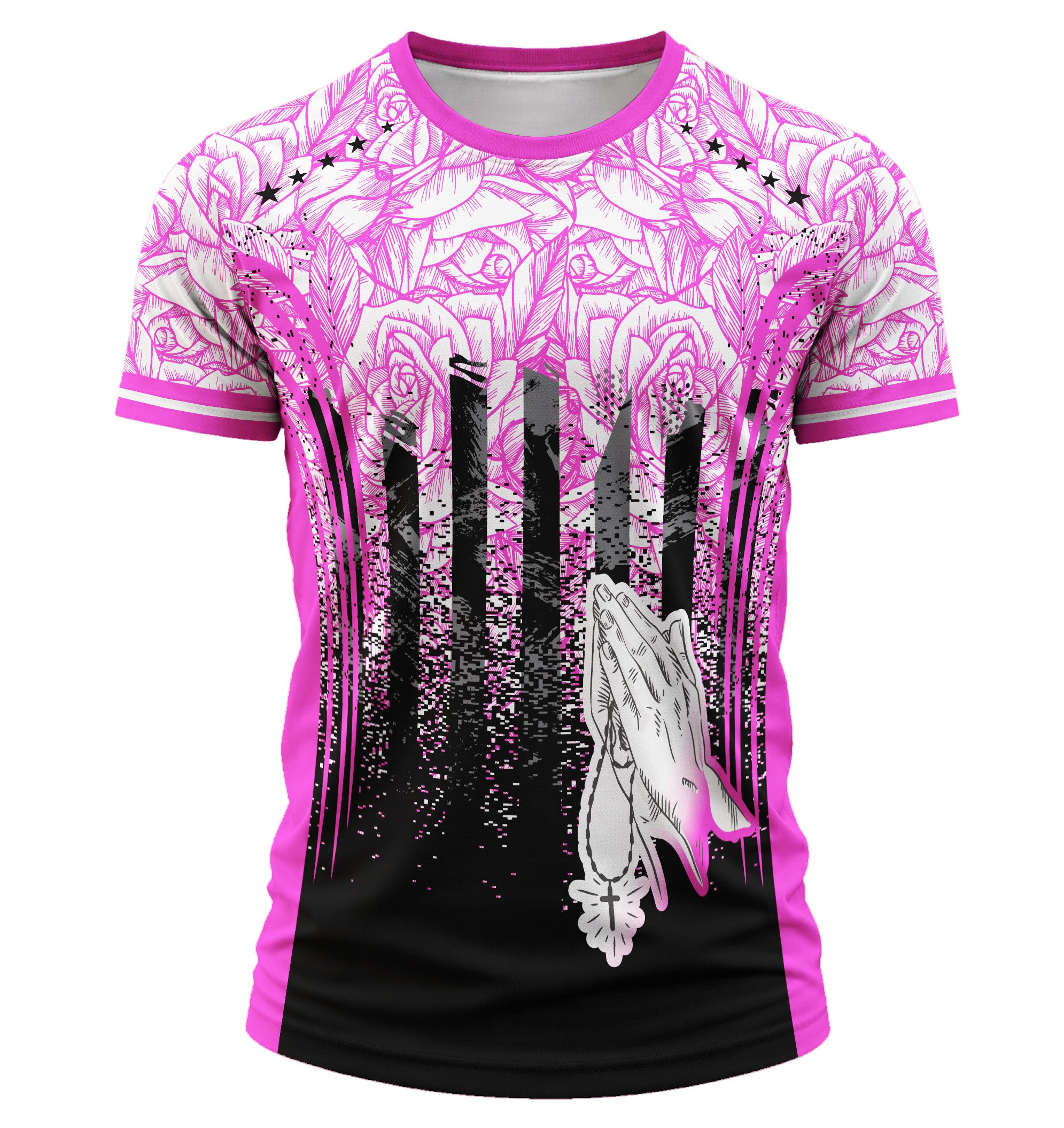 Mockup 3D Camiseta Frente manga Curta Jesus Cristo
