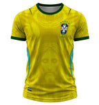 Arte Digital Camisa Seleção Brasileira Jesus 2026.2027 Amarela