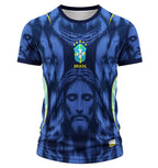 Arte Digital Camisa Seleção Brasileira Jesus 2026.2027 Azul