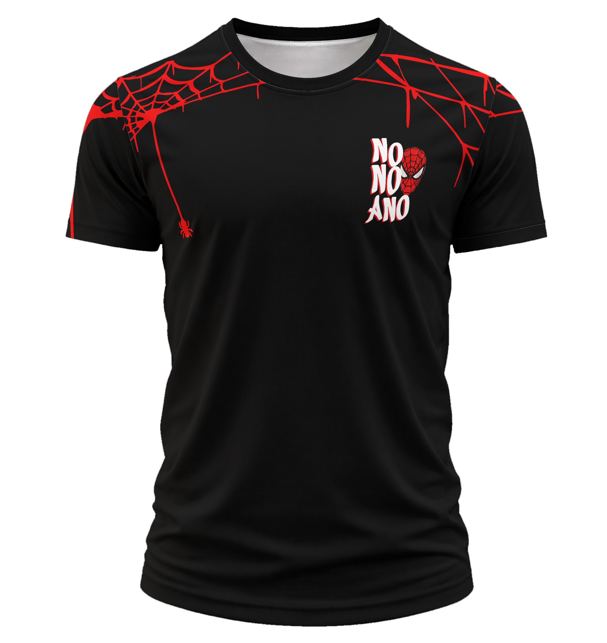 Camisa vetor nono ano homem aranha e hello kity