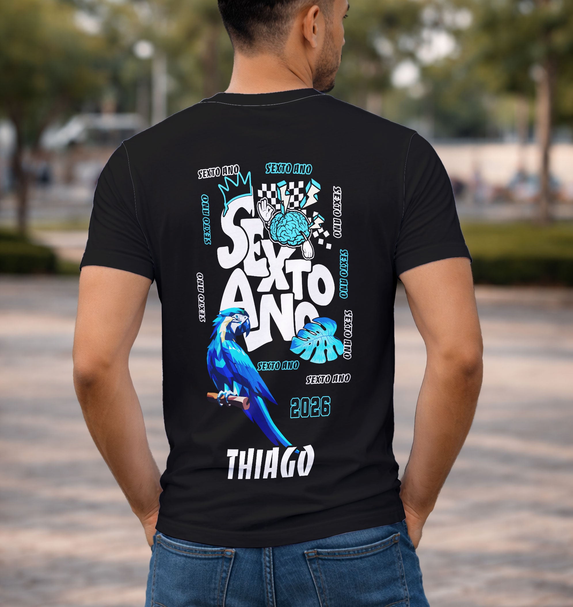 Arte Camisa Sexto Ano 2026 Arara Style