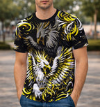 Arte DIgital Fenix Camiseta Estampa Interclasse e Terceirão Vetor Aguia