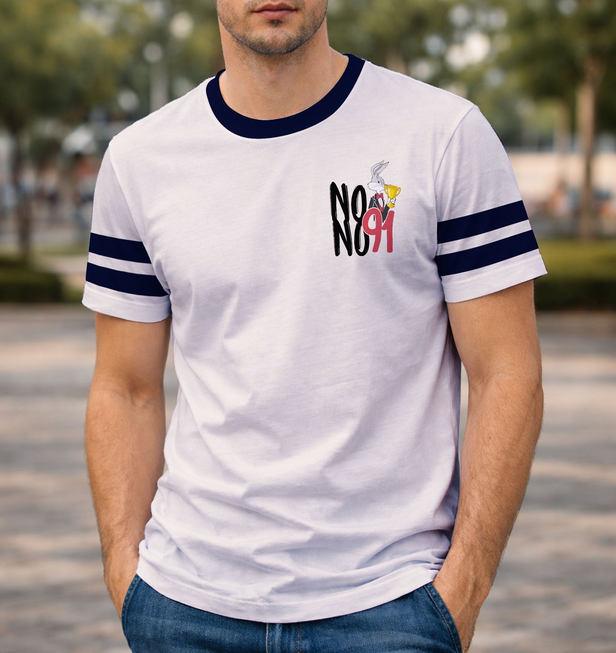 arte digital vetor estampa camisa pernalonga 2026 nono ano