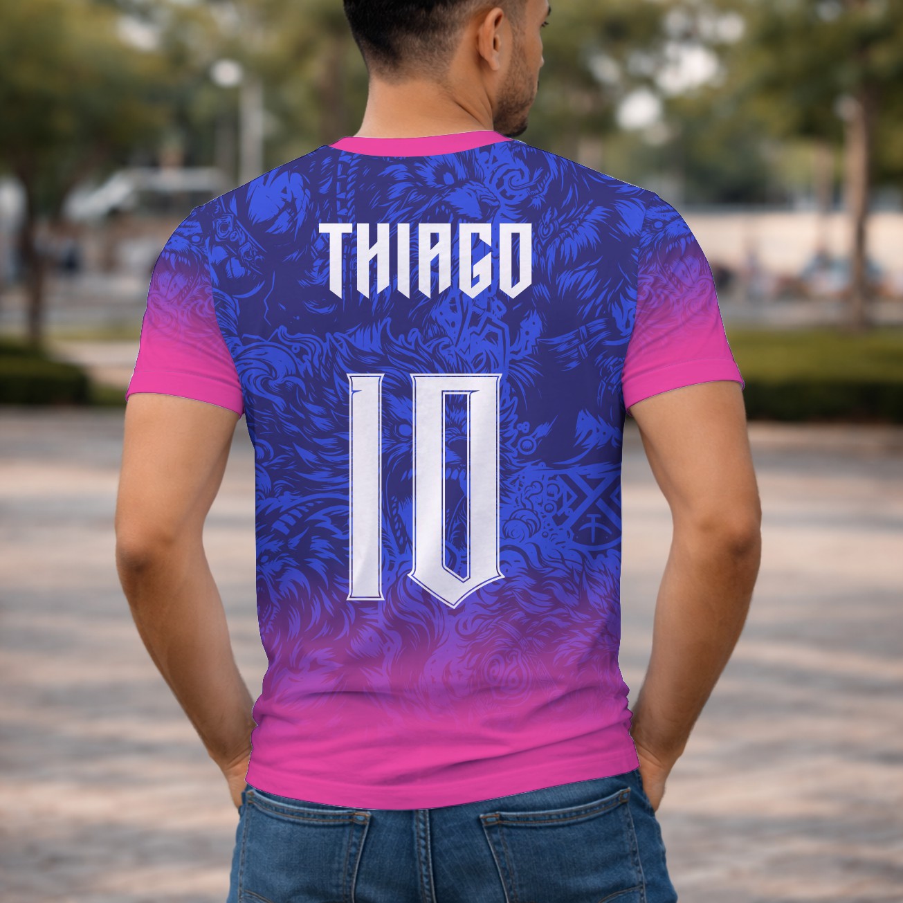 Arte Digital Camisa Interclasse Lobo 2026