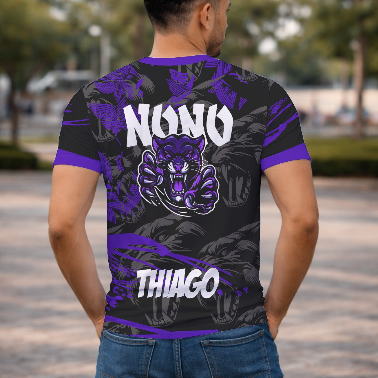 Arte Digital Camisa Interclasse Pantera Nono Ano 2026