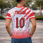 Arte Digital Camisa Interclasse Pantera Vermelha