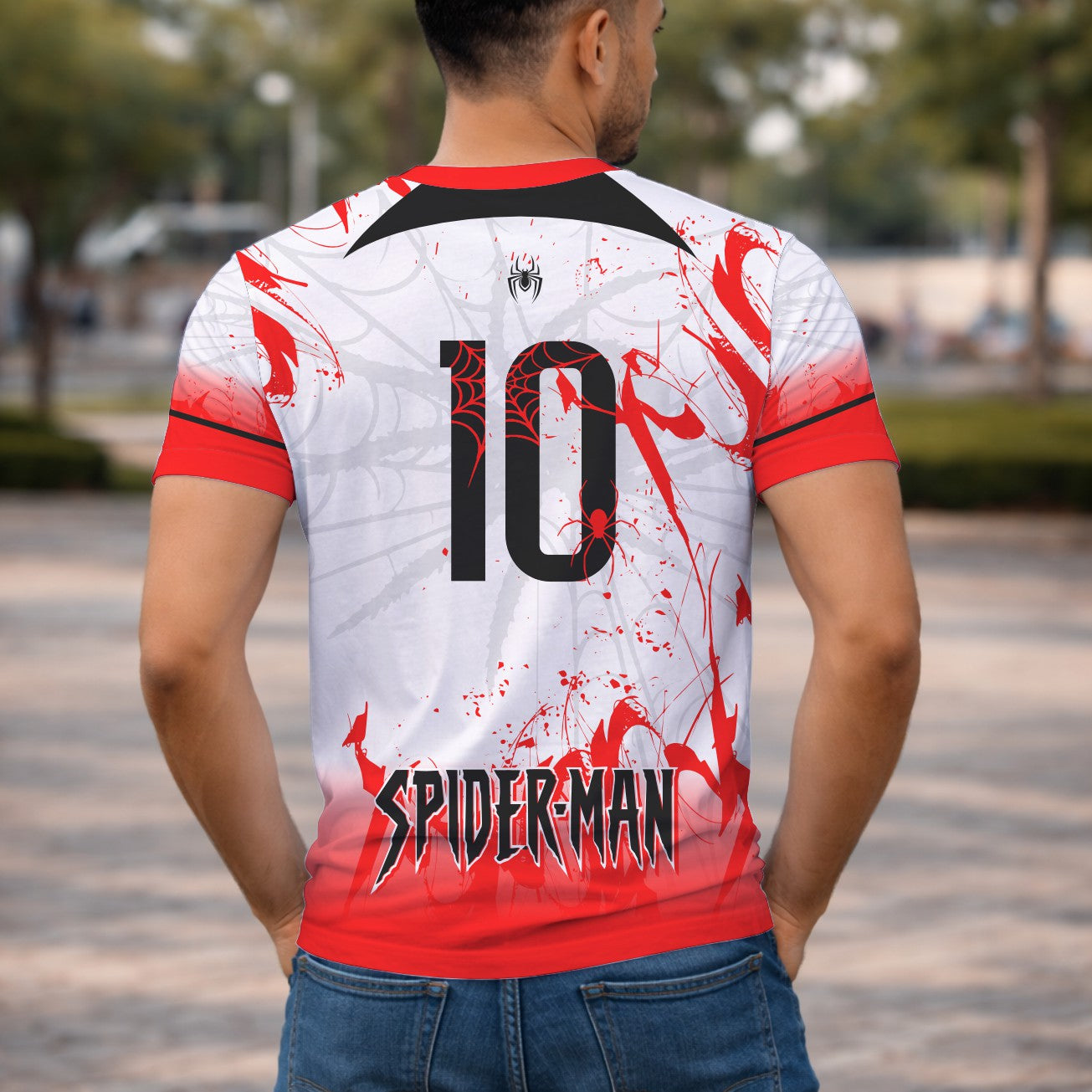 Arte Digital Camisa Interclasse Homem-Aranha 2