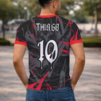 Arte Digital Camisa Interclasse Black Spider