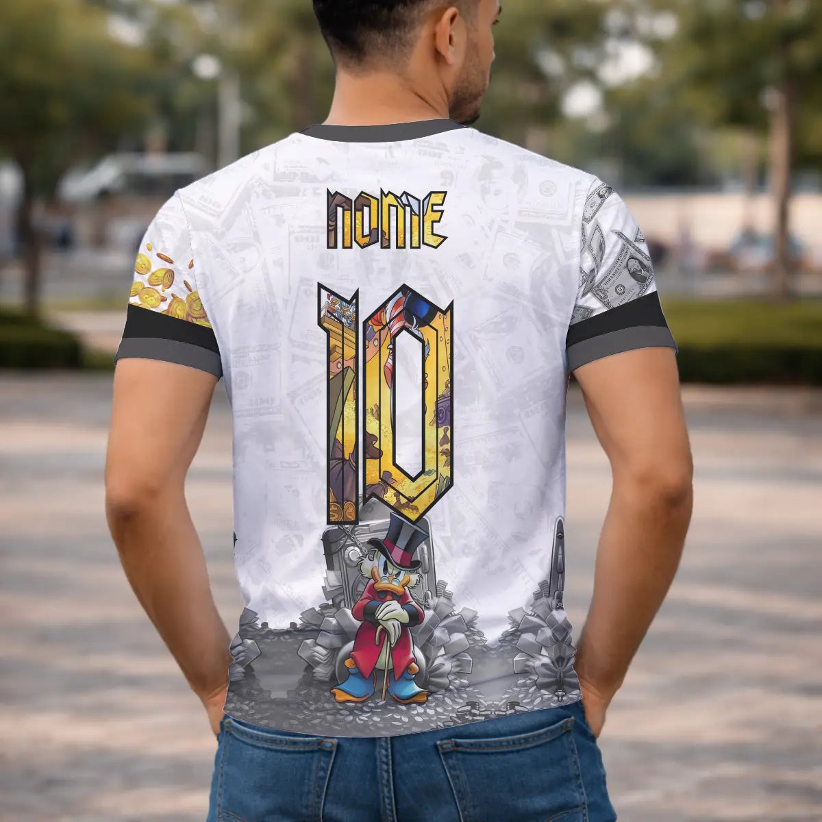 Arte Camisa Interclasse Tio Patinhas