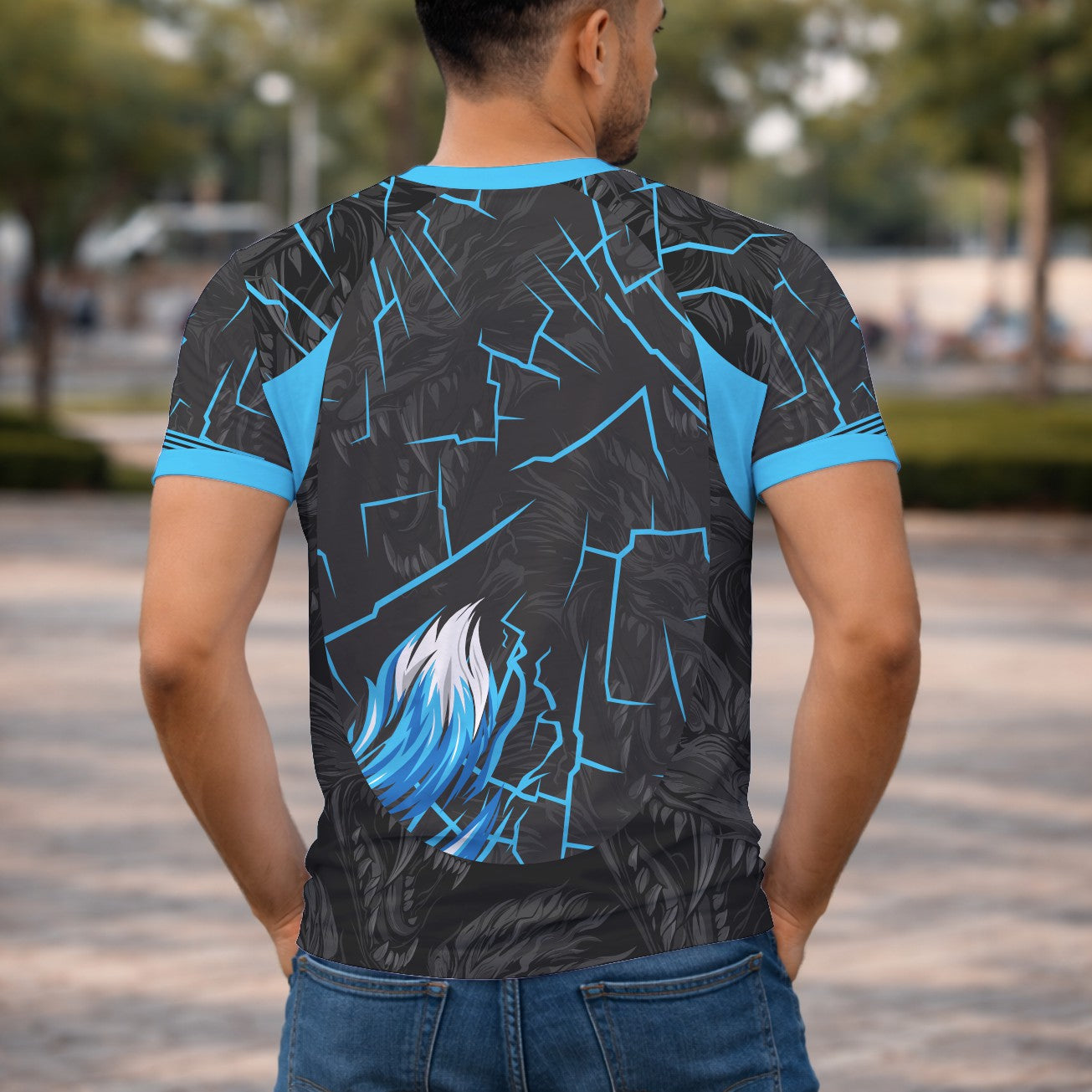 Arte Digital Lobo Celeste 2026 - Interclasse
