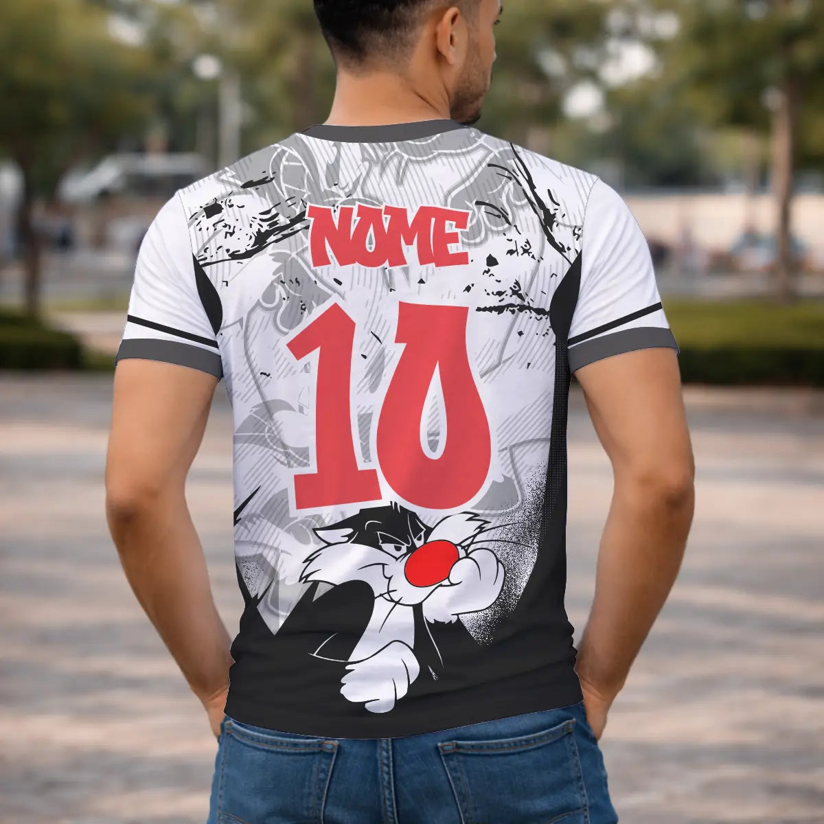 Arte Digital Camisa Frajola - Looney Tunes - Interclasse
