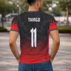 Arte Camisa Interclasse Dragão Vermelho