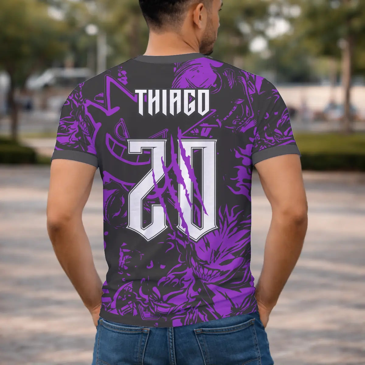 Arte Digital Camisa Gengar 2026 - Interclasse