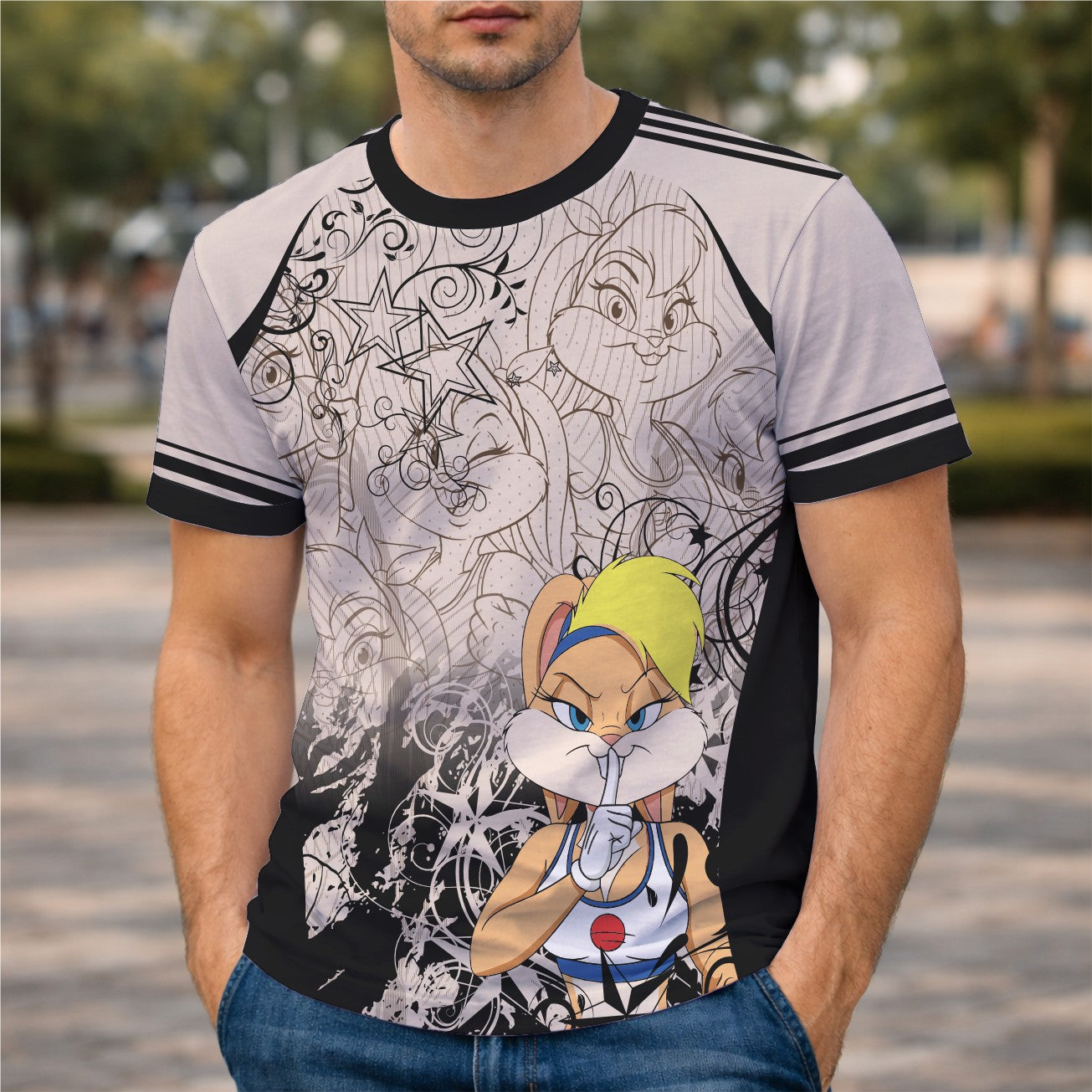 Arte Digital Camisa Interclasse Lola - LooneyTunes