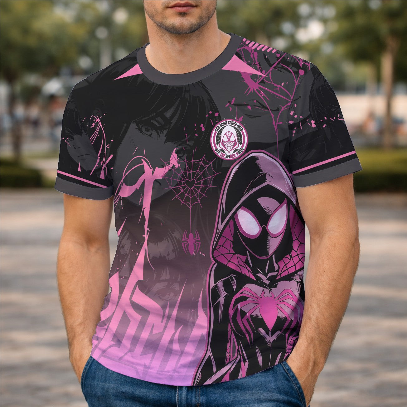 Arte Digital Camisa Interclasse Mulher-Aranha 2026