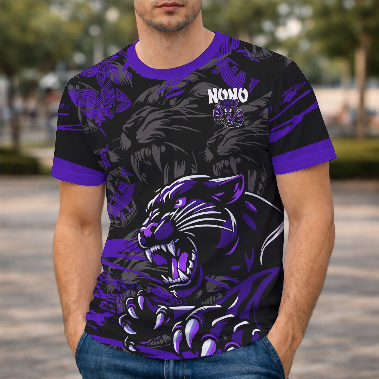 Arte Digital Camisa Interclasse Pantera Nono Ano 2026