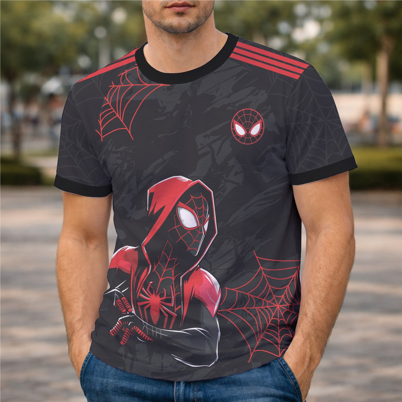 Arte Digital Camisa Interclasse SpiderMan - RED